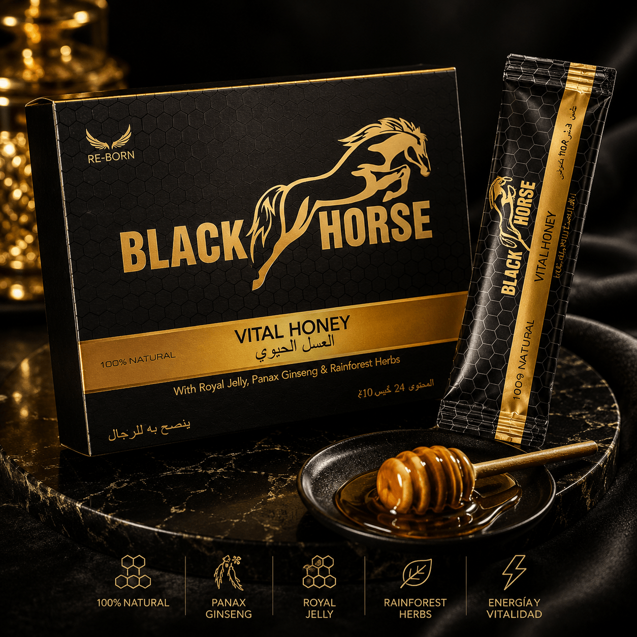 Black Horse Vital Honey Sin Culpa Mx