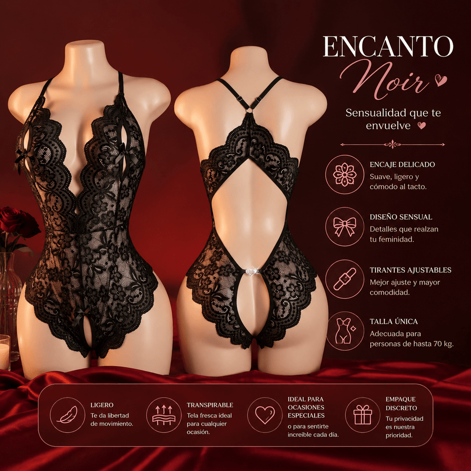 ✨️ Body Encanto de Encaje - Sin Culpa Mx