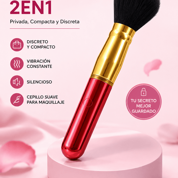 Brocha Vibrador Discreta vibrador de bolsillo 