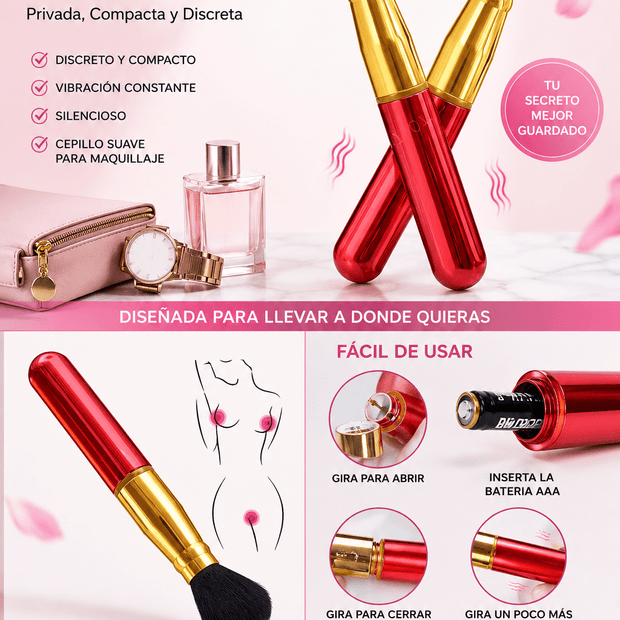 Brocha Vibrador Discreta 