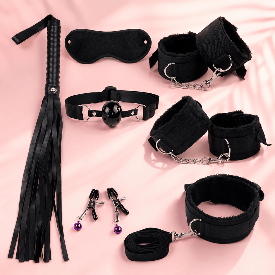 Kit Bondage 7 piezas 🖤🔥 - Sin Culpa Mx