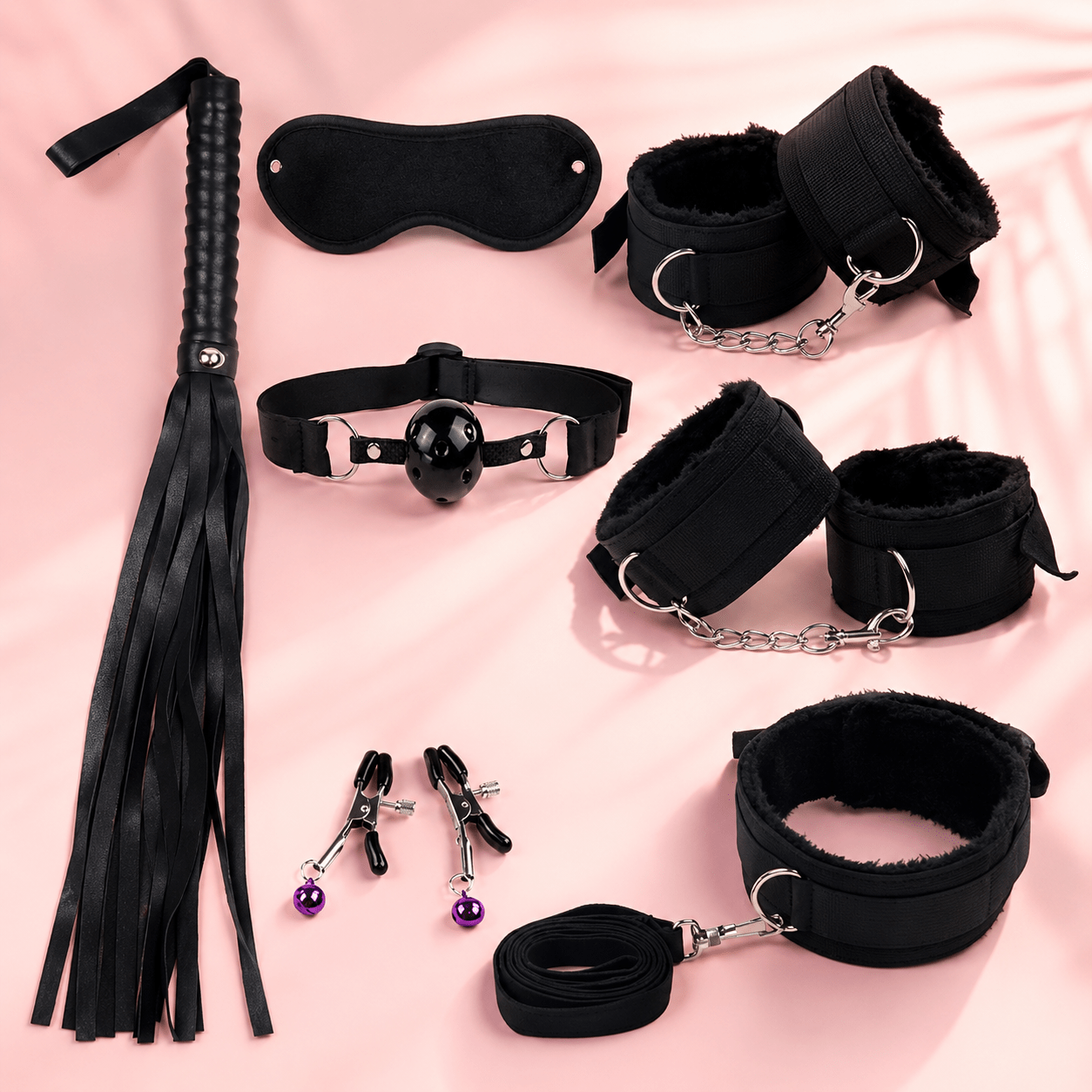 Kit Bondage 7 piezas 🖤🔥 - Sin Culpa Mx