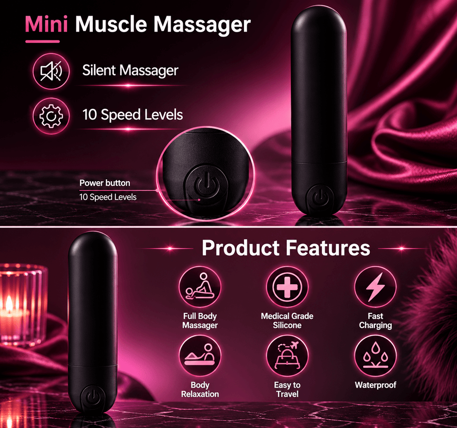 Mini vibrador Velvet 🔥 - Sin Culpa Mx