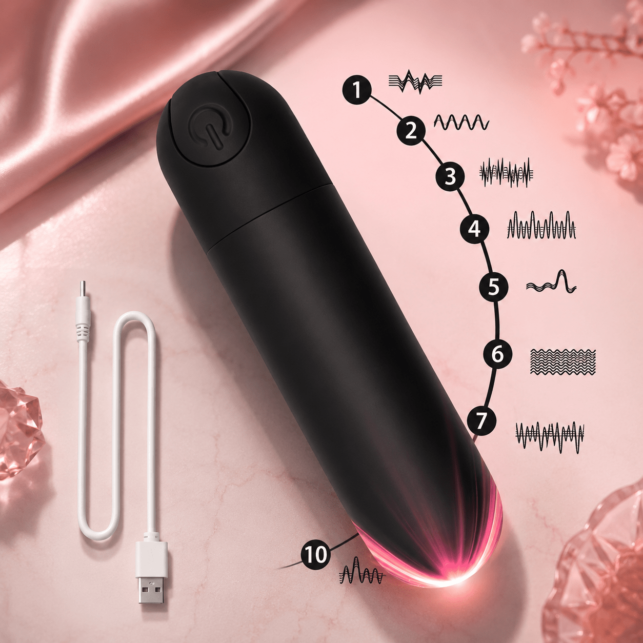 Mini vibrador Velvet 🔥 - Sin Culpa Mx