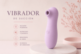 Vibrador de Succión Compacto y discreto 