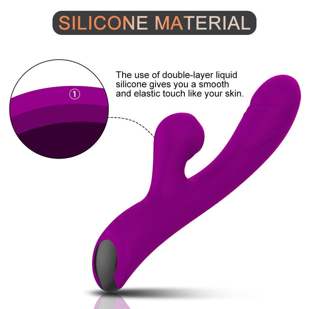 Vibrador Rabbit Succionador Recargable